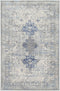 Rose Navy Blue Oriental Rug - ADORE RUGS and FLOORING